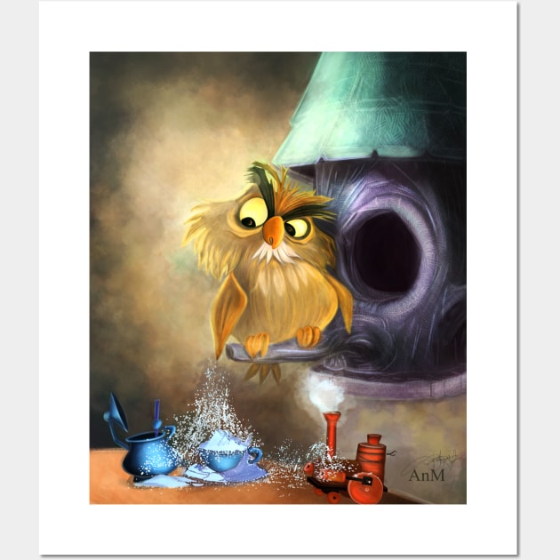 Archimedes Wall Art by Niniel_Illustrator